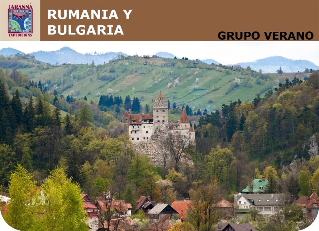 TIERRA DE MONASTERIOS Viaje a Rumanía y Bulgaria. Ofrecemos un viaje en grupo con guía de habla hispana en circuito regular para conocer estos dos fantásticos países centroeuropeos.