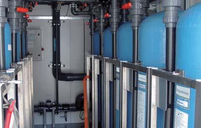 cm Alimentarea de cazane de presiune medie Injecţia de apă pentru turbine pe gaz Producţia de apă demineralizată de înaltă calitate Îndepărtarea siliciului dizolvat Aplicaţii în industria