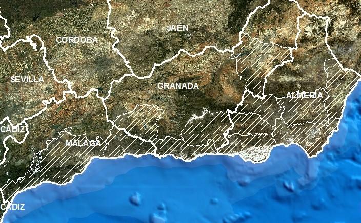 . Introducción El litoral de Andalucía Oriental concentra la principal zona productora de hortícolas protegidos de la comunidad autónoma andaluza.