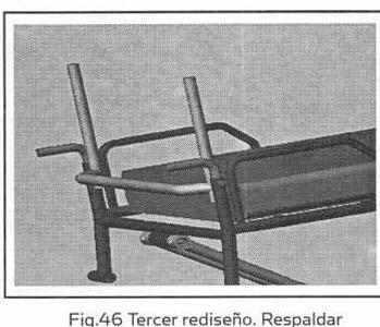 proceso del diseño para manufactura. 3.9 Especificaciones del diseño final. La siguiente tabla reporta las dimensiones finales del modelo y el peso total de la silla.