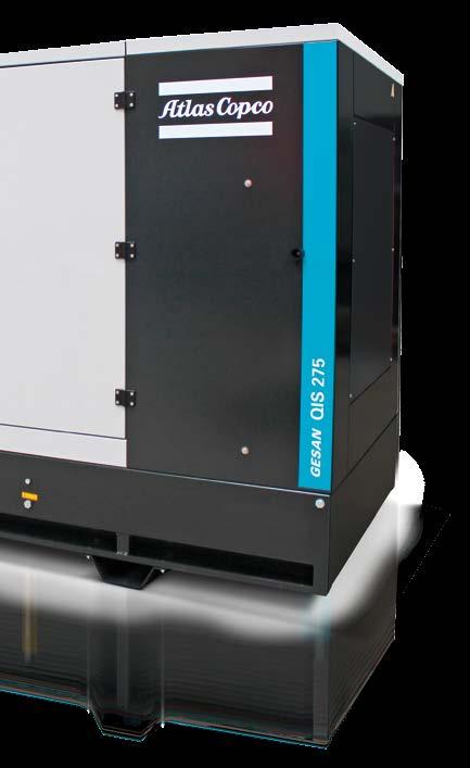 Rendimiento: Radiador de refrigeración de alto rendimiento con ParCOOL que ofrece el 100% de potencia de reserva Resistente caja de acero galvanizada con aislante acústico Alternador