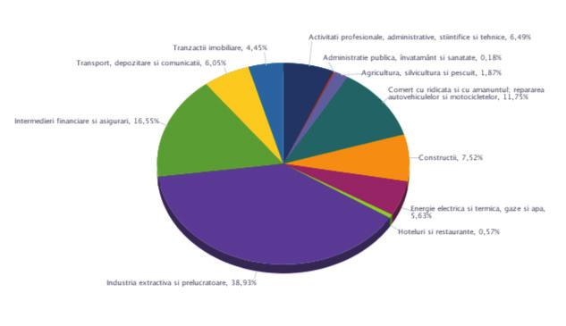 societăţile cu participare străină la capital, în luna Decembrie 2013 *) Calculată în raport de domeniul principal