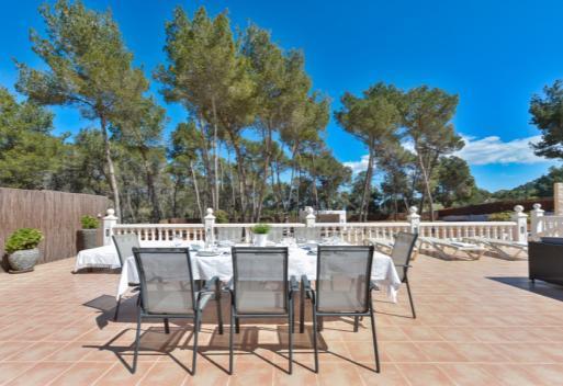 Newly built house between Santa Eulalia (2km) and Cala Llonga (3km) fully equipped and with a spacious outside terraces, barbecue and porches that will make the guest enjoy nature and the sun.
