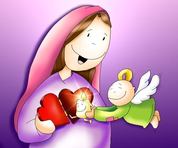 Sumerjo mi corazón en el corazón de María y en contacto con su corazón, se purifica mi corazón. Ella lo purifica de todo lo que hay en él de miseria, de pobreza.