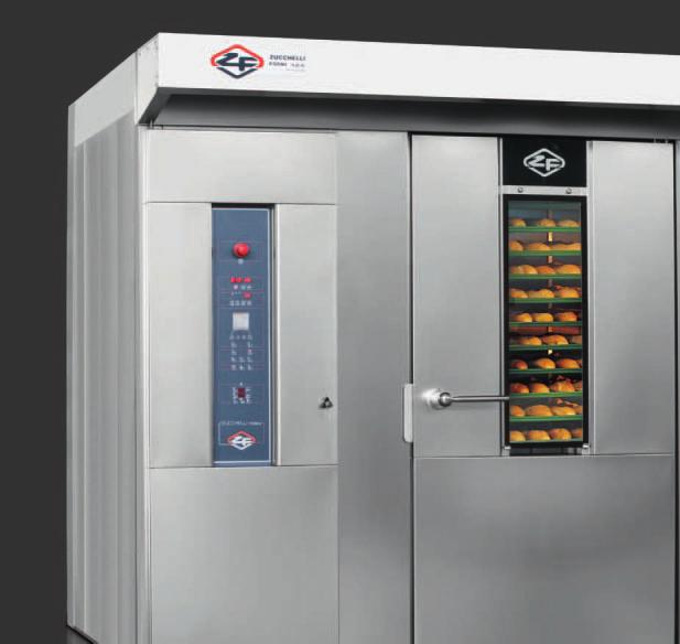 TOP ROTOR C SERIE ROTATIVI I forni rotativi grazie alla loro facilità di conduzione, sono adatti ad essere installati in qualsiasi laboratorio di panetteria e pasticceria.