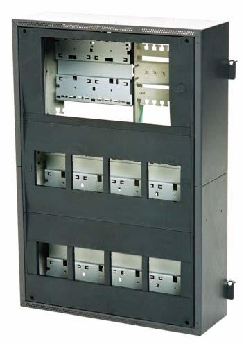 44 FPA-5000 Central de Incendios Modular Carcasas para Instalación en Bastidor FPA-5000 1 MPH 0010 A Carcasa de tableros modular para 10 módulos, instalación en bastidor Pos.