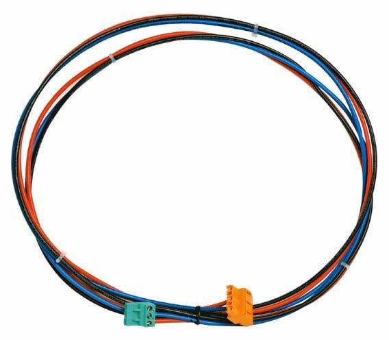 Piezas incluidas 1 Cable (180 cm) BCM -> par de baterías 1 Cable (17 cm) batería 1 -> batería 2 Se necesita un cable CPB 0000 A para conectar el módulo controlador de baterías BCM 0000 B a la fuente