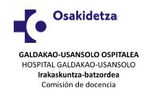 Especialidad OSI Barrualde-Galdakao ESI Hospital Galdakao-Usansolo Nefrología Prestakuntza-ibilbidea egin