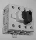 Interruptores rotativos seccionadores de 16 a 125A Interruptores In (A) Disp. Referencia 3 Po