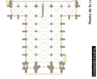Esta basílica reafirma el modelo de Chartres Consta de transepto central, naves laterales y capillas