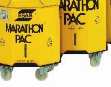 Solicite directamente a ESAB o a su Distribuidor de ESAB local, el folleto especifi co sobre Marathon Pac TM Sinfín. La familia Marathon Pac - Tipos de hilo y contenido.
