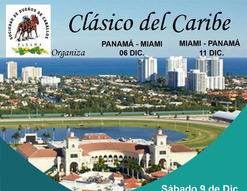 Nota: El clásico Internacional del Caribe, se celebrará el sábado 9 de diciembre en el Hipódromo de Gulfstream Park, donde se correrán ese día los cinco eventos de la Serie Hípica del