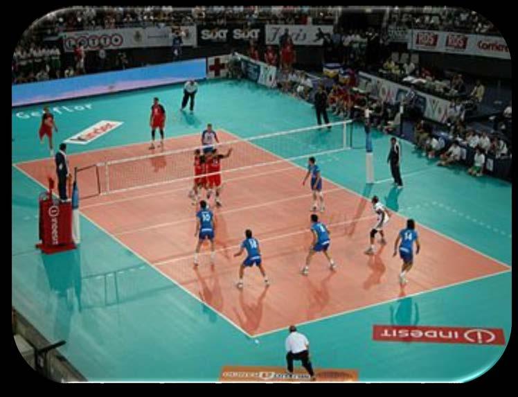 Características del juego El Voleibol es un deporte jugado por dos equipos en un