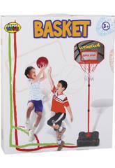 Ref: 706000208813 - (34776) Canasta Basket con Pie y Pelota Practica deporte con esta magnifica canasta, podrás regularla en 2 alturas.