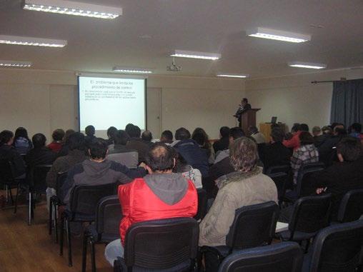 Esta actividad es realizada en el laboratorio Regional de Entomología del SAG, ubicado en Osorno, Región de Los Lagos.