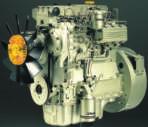 Se ha montado el motor Perkins de la nueva Serie 1104 de forma transversal (PATENTE MANITOU), proporciona todavía más resultados y potencia (Atmo : 81 cv y Turbo : 101 cv con 2200 r.p.m. norma ISO/TR 14396).