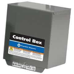 ACCESORIOS Cajas de Control Monofásicas Las cajas de control son una parte integral de un sistema de bombeo