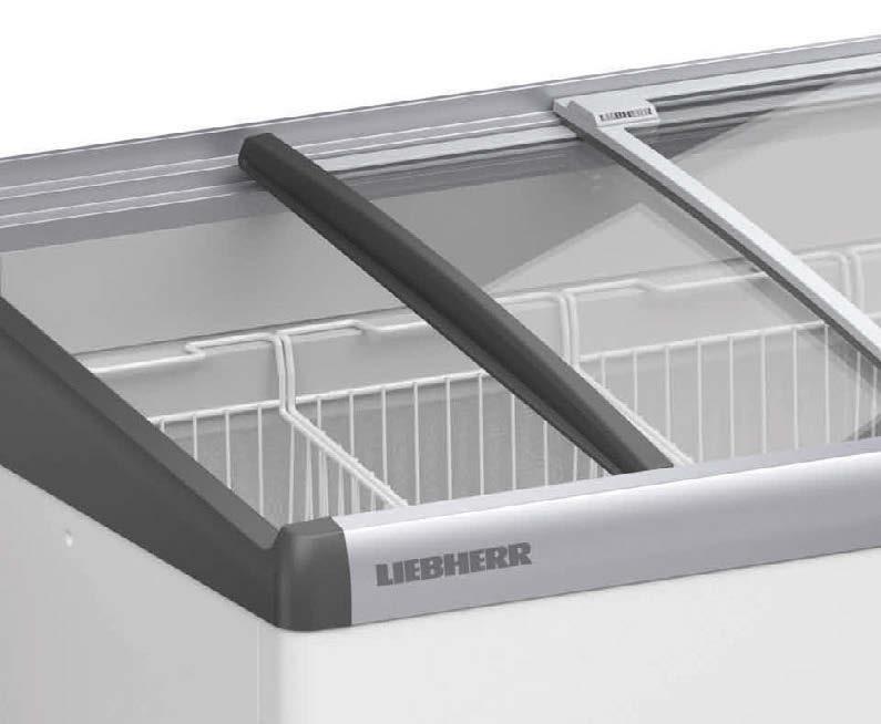 Los arcones congeladores de helados GTI están dotados de una iluminación- interior