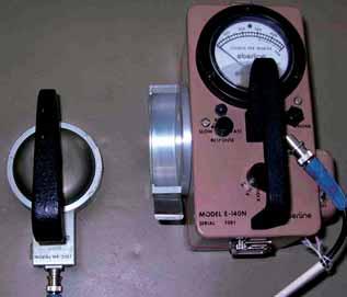 Figura 7. El detector Geiger-Muller es un aparato utilizado con mucha frecuencia en las instalaciones donde existen fuentes radiactivas.