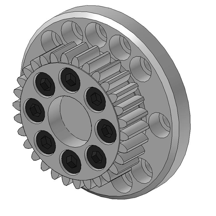 Piñones según DIN 9409 El sistema de fijación según norma DIN 9409 es el ideal para el caso de uniones en las que la precisión de giro sea muy alta.