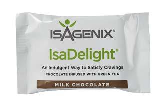 Los chocolates IsaDelight son una sabrosa opción para satisfacer tus antojos durante los Días de Limpieza en cualquier momento que desees comer un chocolate con control de calorías.