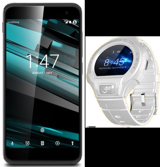 VF Smart Platinum 7 +smartwatch PANTALLA 5,5 " Super AMOLED,