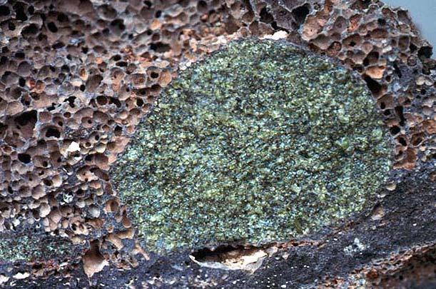 Los Xenolitos Son inclusiones que se presentan en las rocas ígneas, ya sean volcánicas o plutónicas.
