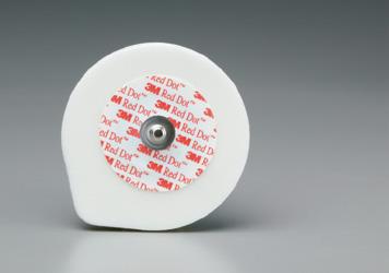 > Nuestros Productos Equipo de Electroterapia y Accesorios 888128 Electrodo 3M Red Dot Neonatal con Cable. Bolsa de 3 Unidades.