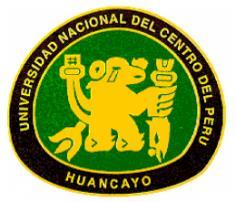 UNIVERSIDAD NACIONAL DEL CENTRO DEL PERU FACULTAD DE INGENIERÍA DE SISTEMAS DEPARTAMENTO ACADÉMICO DE INGENIERIA DE SISTEMAS.