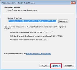 Importar/instalar certificados digitales de la FNMT Internet Explorer 11
