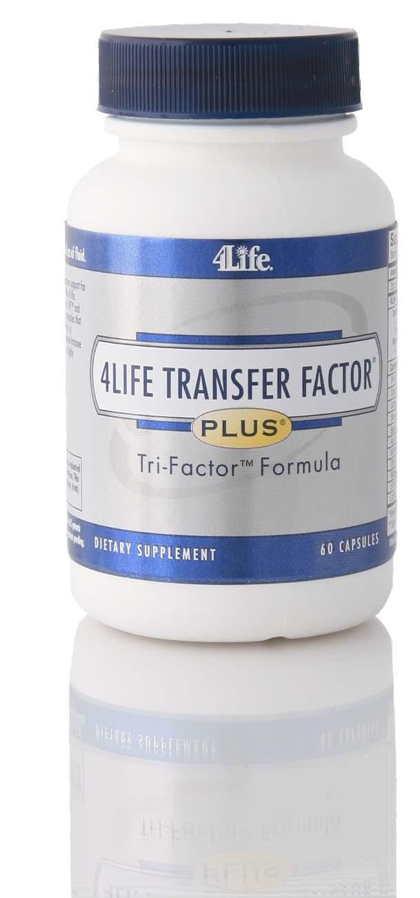 4Life Transfer Factor Plus Tri-Factor Formula en un 437% Qué es 4Life Transfer Factor Plus Tri-Factor Formula?