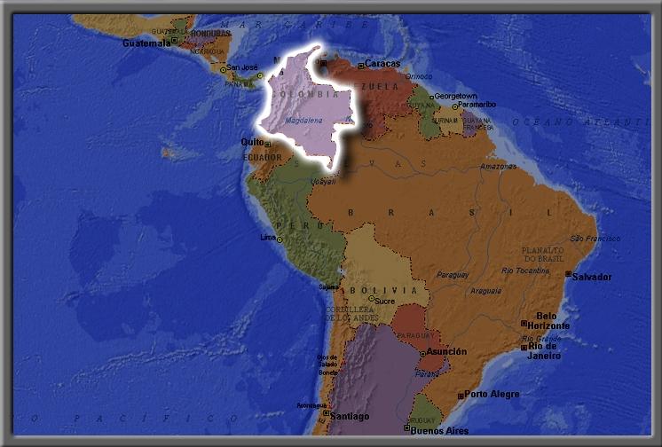 Datos generales de Colombia Población: 45,7 millones Extensión territorial: 4.