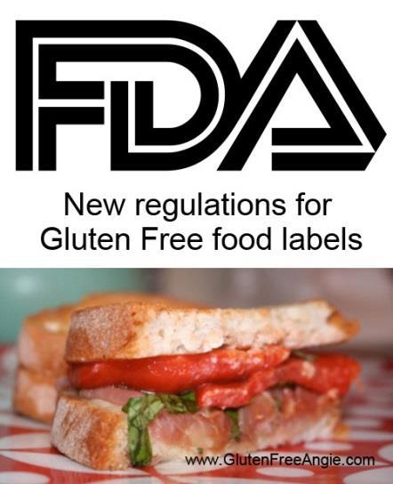 Definición FDA El 02 de agosto de 2013 la FDA publicó un nuevo Reglamento para definir el término Gluten Free" Además de limitar la inevitable presencia de gluten a menos de 20 ppm, FDA permitirá