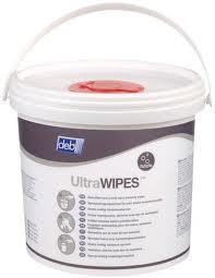 IMPREGNADOS DEB ULTRA WIPES CUBO (150 UDS) Paños impregnados para la limpieza de las manos, específicos para la eliminación de pinturas, tintas,