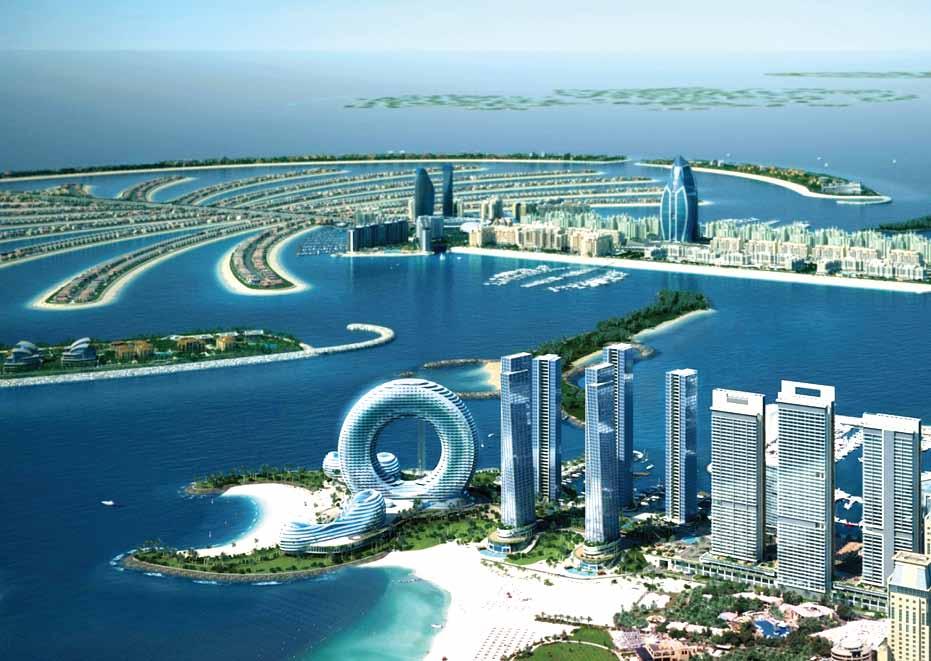 DUBÁI Tour 2 Está situada en el lago artificial del Burj Khalifa, Iluminados por 6.