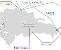 Retos nacionales de conectividad y TIC Mapa de cables submarinos Mapa de Internet