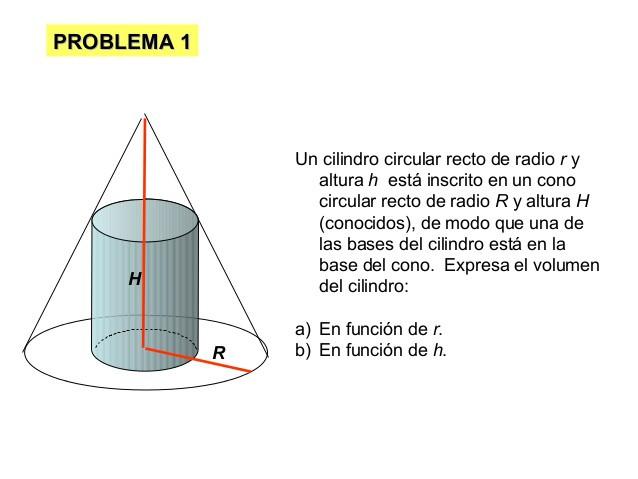 Los triángulos siguientes son semejantes encuentra las medidas que faltan: que el radio del cilindro mide 5cm, calcula: a) Halla cuánto mide la altura del cilindro.