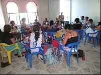 Se dictó la capacitación con asistencia de 15 beneficiarios con el instructor Libardo Monje Se hizo una introducción sobre artesanía, cestería, herramientas a utilizar, sus usos, como realizar el