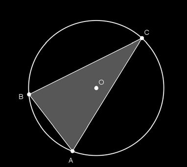 También deseamos conocer el centro de esa circunferencia.