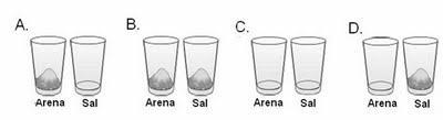 2 y 3 se pueden separar adicionado agua y evaporando 67 Si se tiene aceite, alcohol, agua, arena y