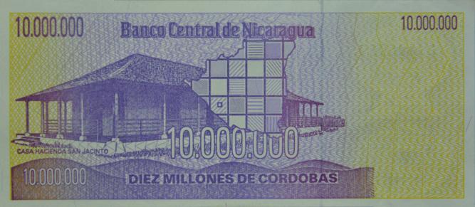 00 Billete de 5,000,000 Córdobas