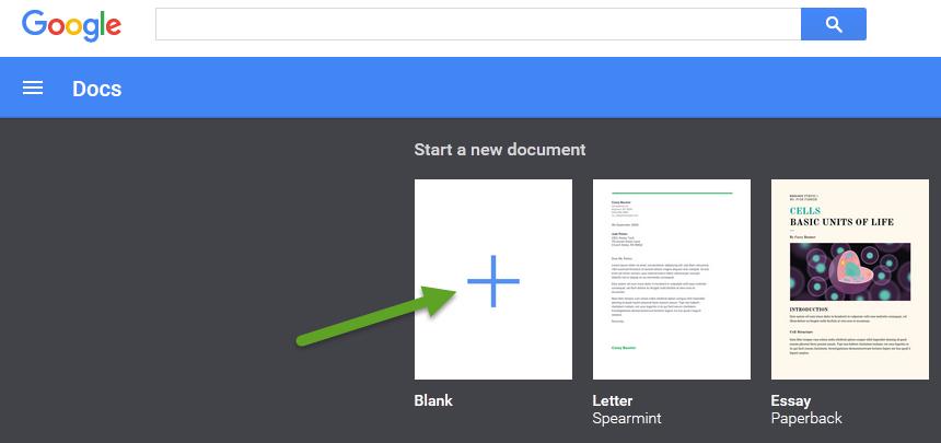 Google Docs Pulse en el documento