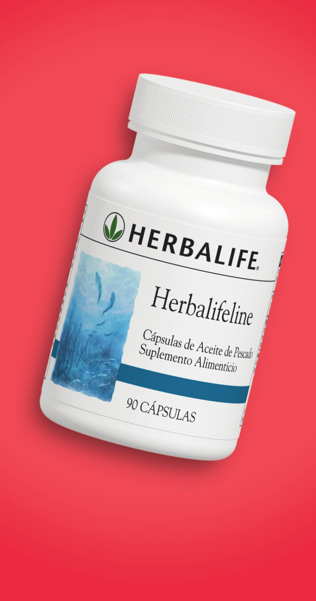 Herbalifeline #0065 NUTRICIÓN BÁSICA Y CONTROL DE PESO HERBALIFELINE Cápsulas de aceite de pescado. Exclusiva mezcla de aceites altamente refinados que proporcionan ácidos grasos Omega-3.