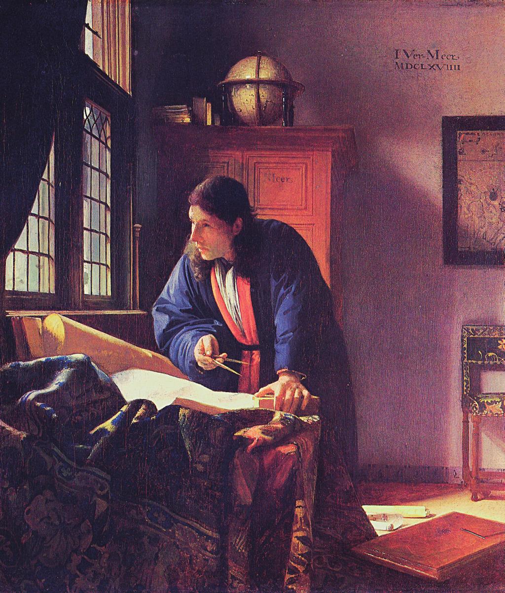 El Geógrafo Johannes Vermeer c.