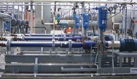 Eliminación del agua salada Lavado a alta presión para refinerías Alimentación de calderas Inyección geotérmica Instalaciones industriales de alta presión Eliminación del agua Con el incremento de