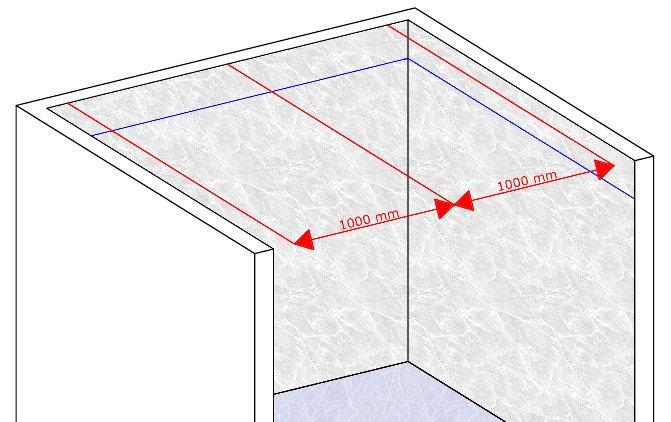 ) para poder determinar que elementos de fijación deberemos de utilizar. Calcular las dimensiones del recinto a cubrir y a que altura queremos instalar el techo. 5.
