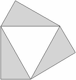 Desafío : Construye un triángulo equilátero con tres triángulos modelos