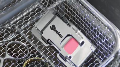 SteelcoSure Verificación independiente de las prestaciones de sus dispositivos y procesos de lavado y esterilización Independientemente de la marca de lavainstrumentos, de la unidad de ultrasonidos o