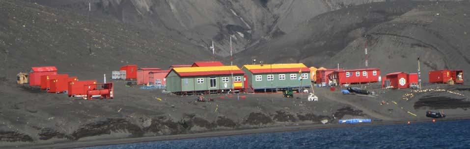 EL EJÉRCITO DE TIERRA EN LA ANTÁRTIDA Una parte de la actividad científica que España desarrolla anualmente en la Antártida, se desarrolla en la Base Antártica del Ejército de Tierra Gabriel de