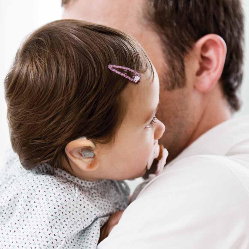 El Bebé de todos los audífonos En 2010 lanzamos el primer audífono del mundo pensado especialmente para bebés: el WIDEX BABY440.